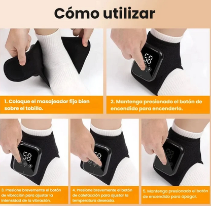 Masajeador termico de pies